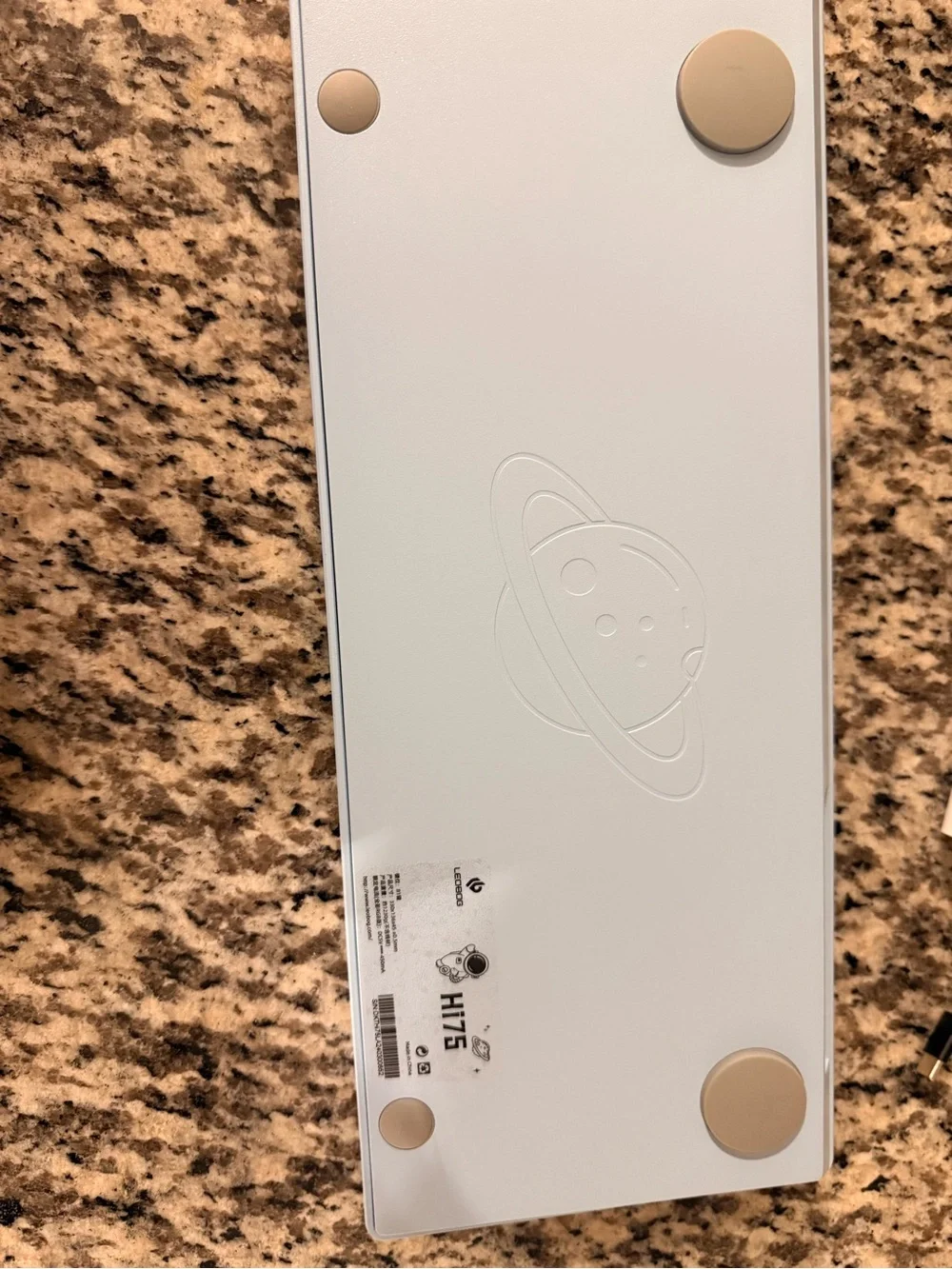 Leobog hi75 keyboard and k21 num pad